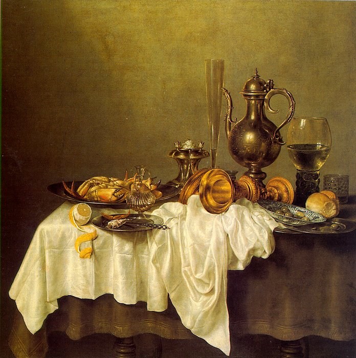 Unknown Artist heda Breakfast of Crab